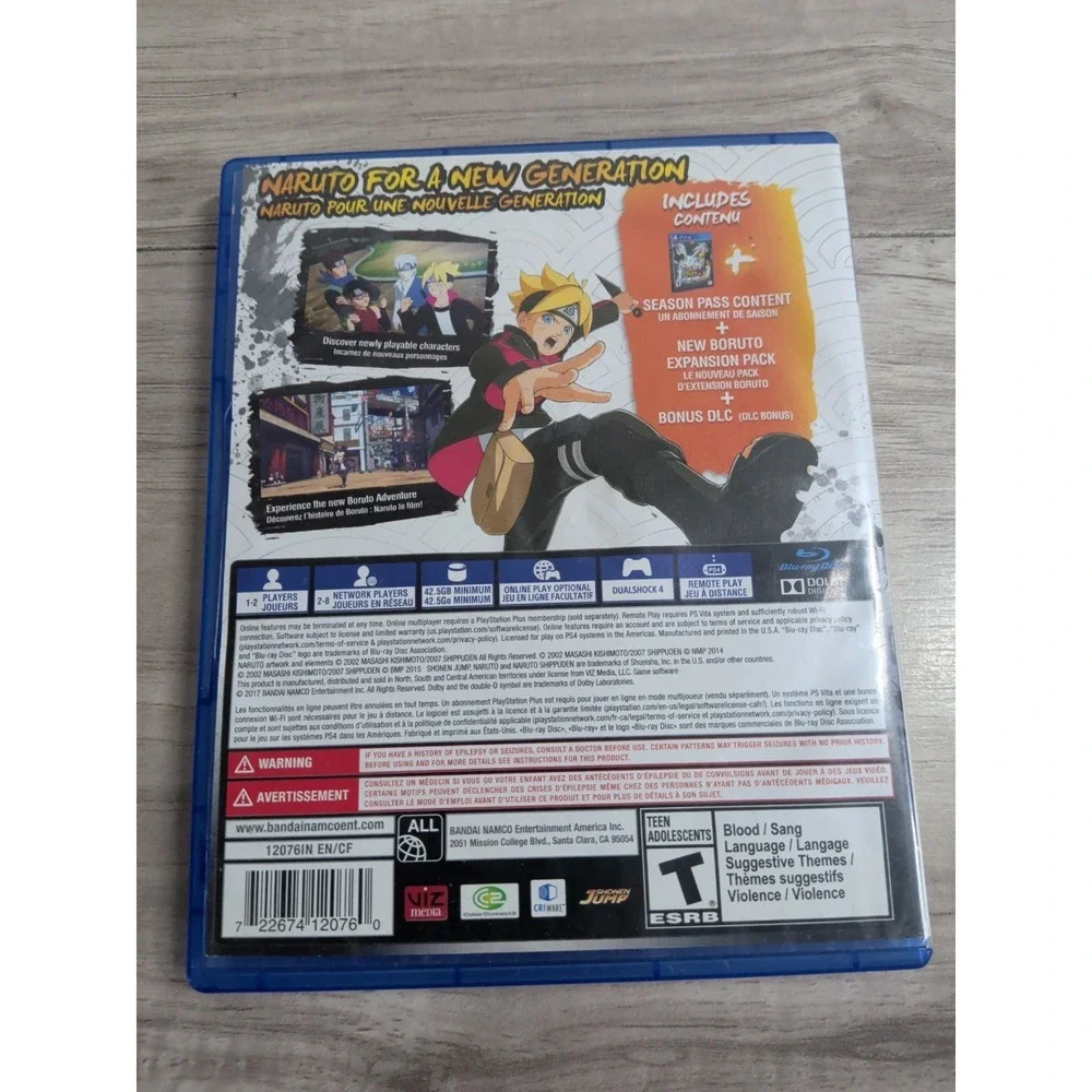 Naruto Shippuden: Ultimate Ninja Storm 4 - Road to Boruto - Sony PlayStation 4